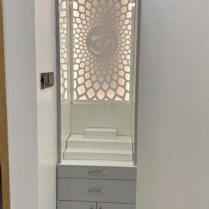 Modern Mandir Design 7ft2ft