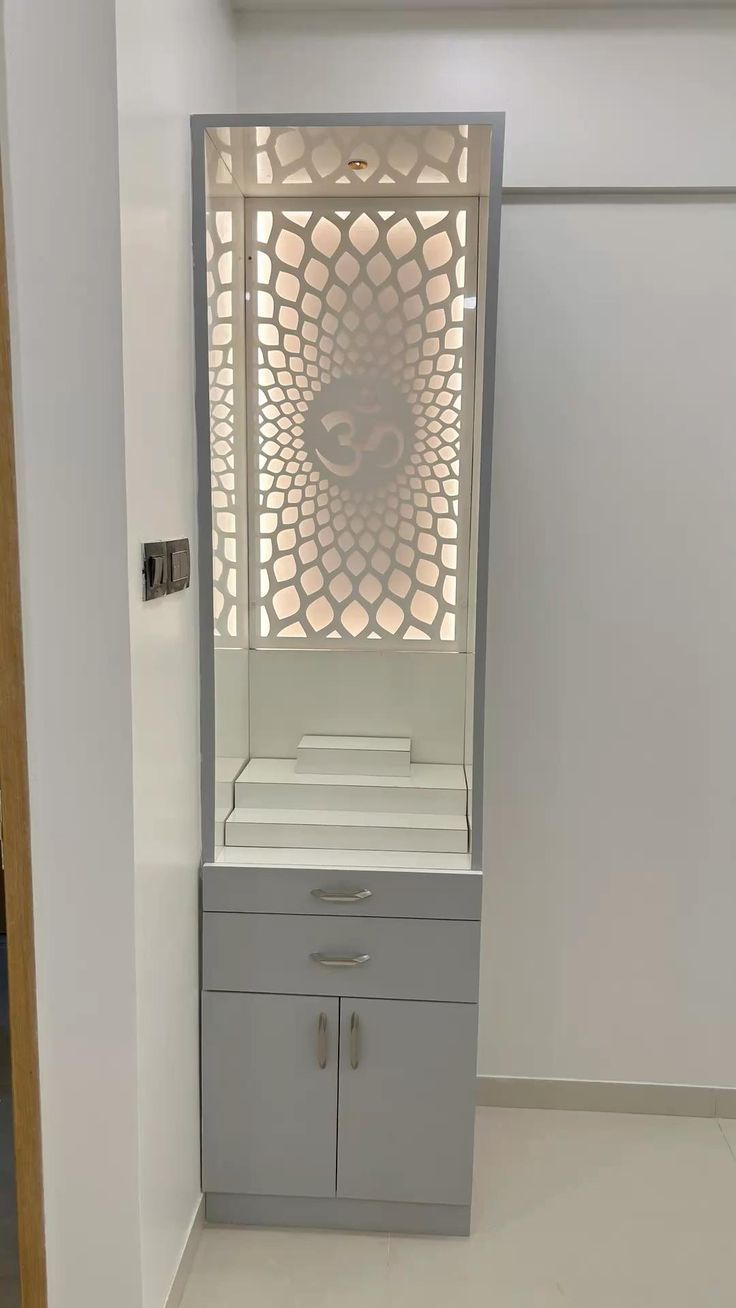 Modern Mandir Design 7ft2ft
